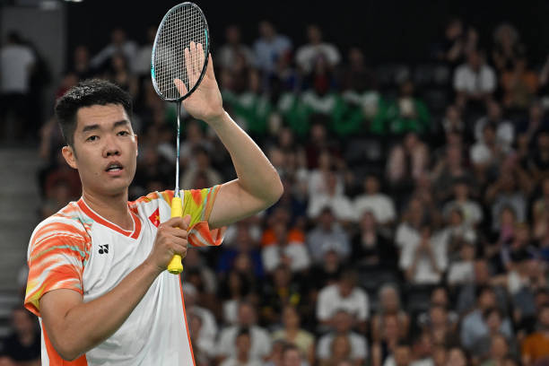 羽毛球場地規(guī)則示意圖：單打與雙打邊界對比圖解