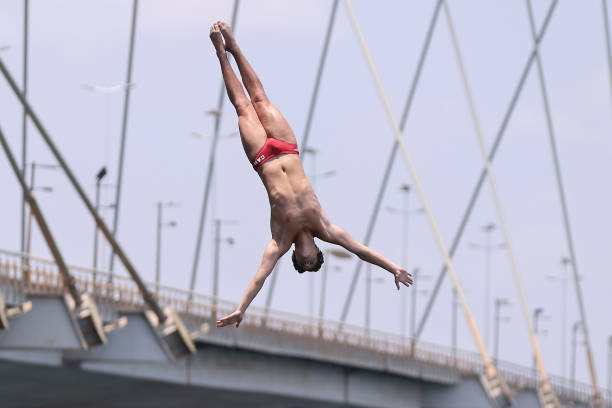 吳敏霞微博分享訓練日常，堅持就是勝利！