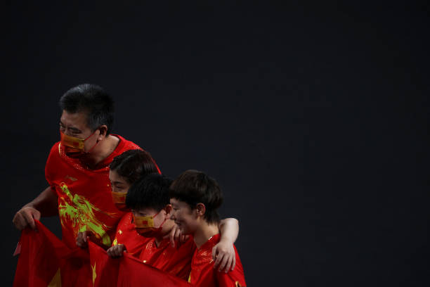 2021乒乓球混雙決賽：中國(guó)組合許昕/劉詩(shī)雯憾負(fù)日本摘銀