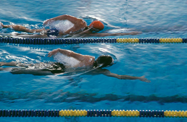 女子游泳比賽精彩瞬間：泳池中的巾幗風(fēng)采