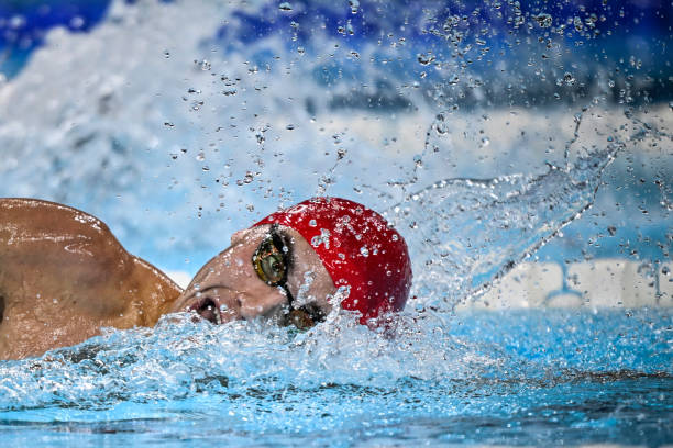 游泳項目賽程圖：各泳姿比賽時間一覽