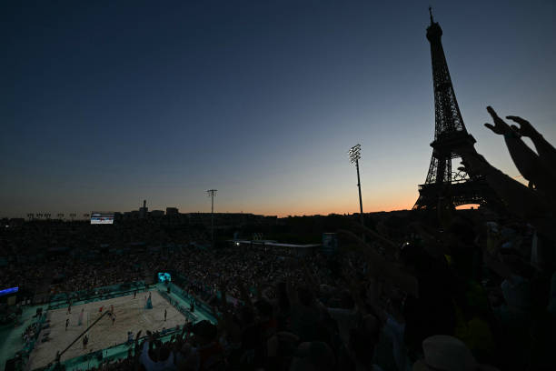 氣排球場地各區(qū)域尺寸劃分說明